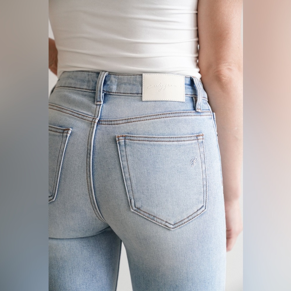 Carly Jean Slim Straight Leg Jeans